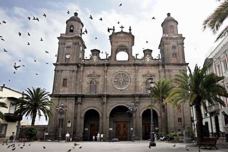 Imagen de archivo de la catedral de Santa Ana / EFE Ángel Medina G.